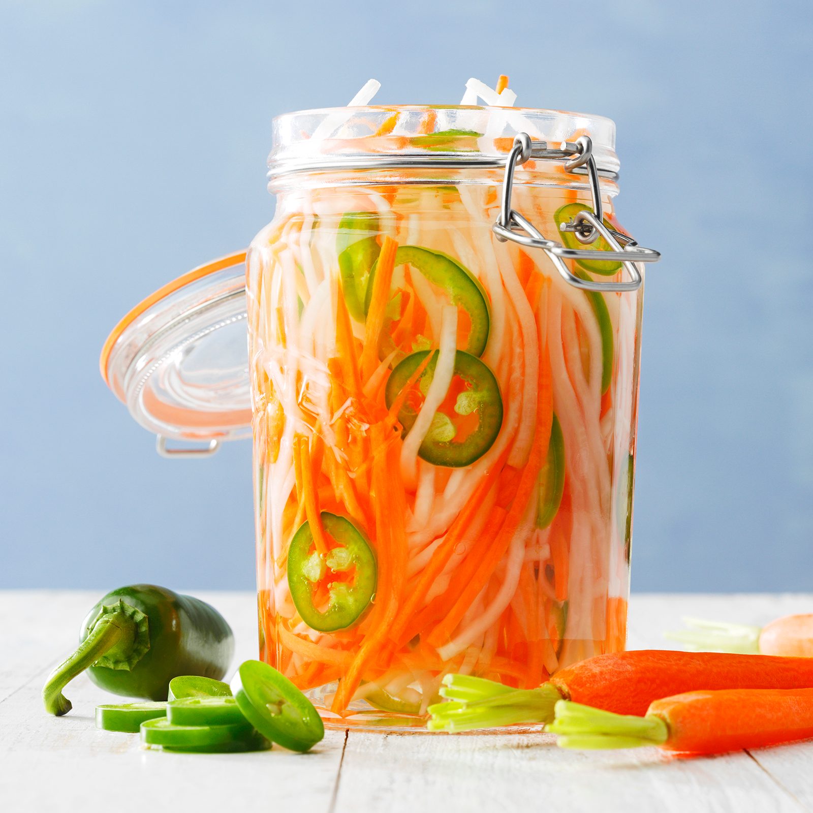 Pickled Daikon And Carrots