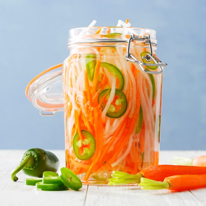 Pickled Daikon And Carrots