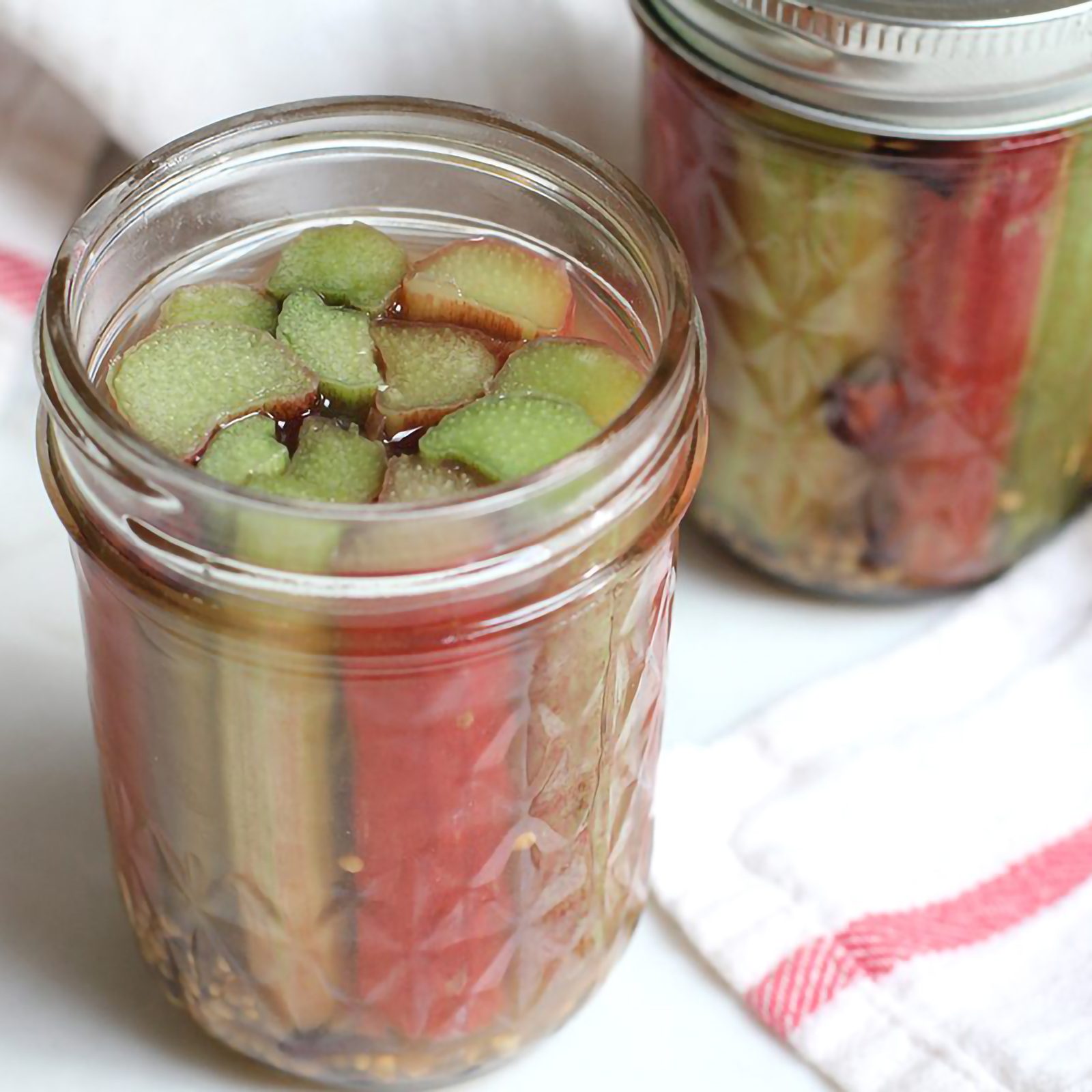 Pickled Rhubarb