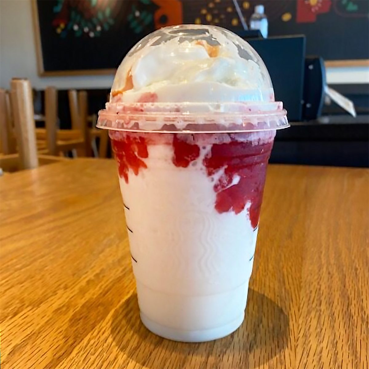 STARBUCKS ZERO FRAPPUCCINO square crop