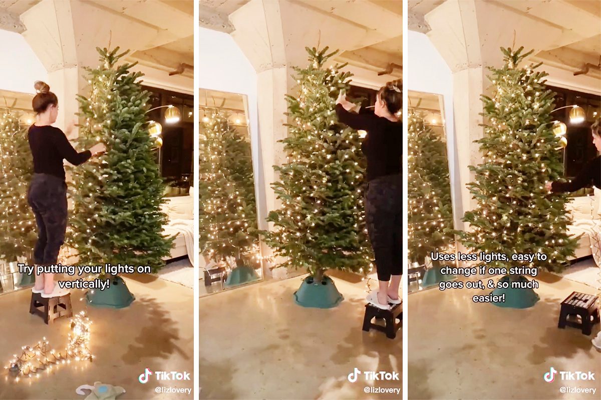 This Viral Video Shows How to Hang Christmas Lights the Easy Way