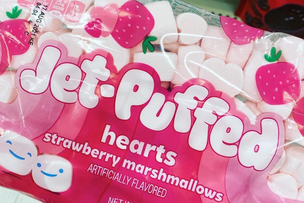Jet-Puffed Strawberry Marshmallows Are Back in Stores for Valentine’s Day