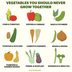 20 Vegetables You Should Never Grow Together, Plus Ideas for Companion Vegetables