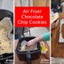 How to Make a Giant Air Fryer Chocolate Chip Cookie