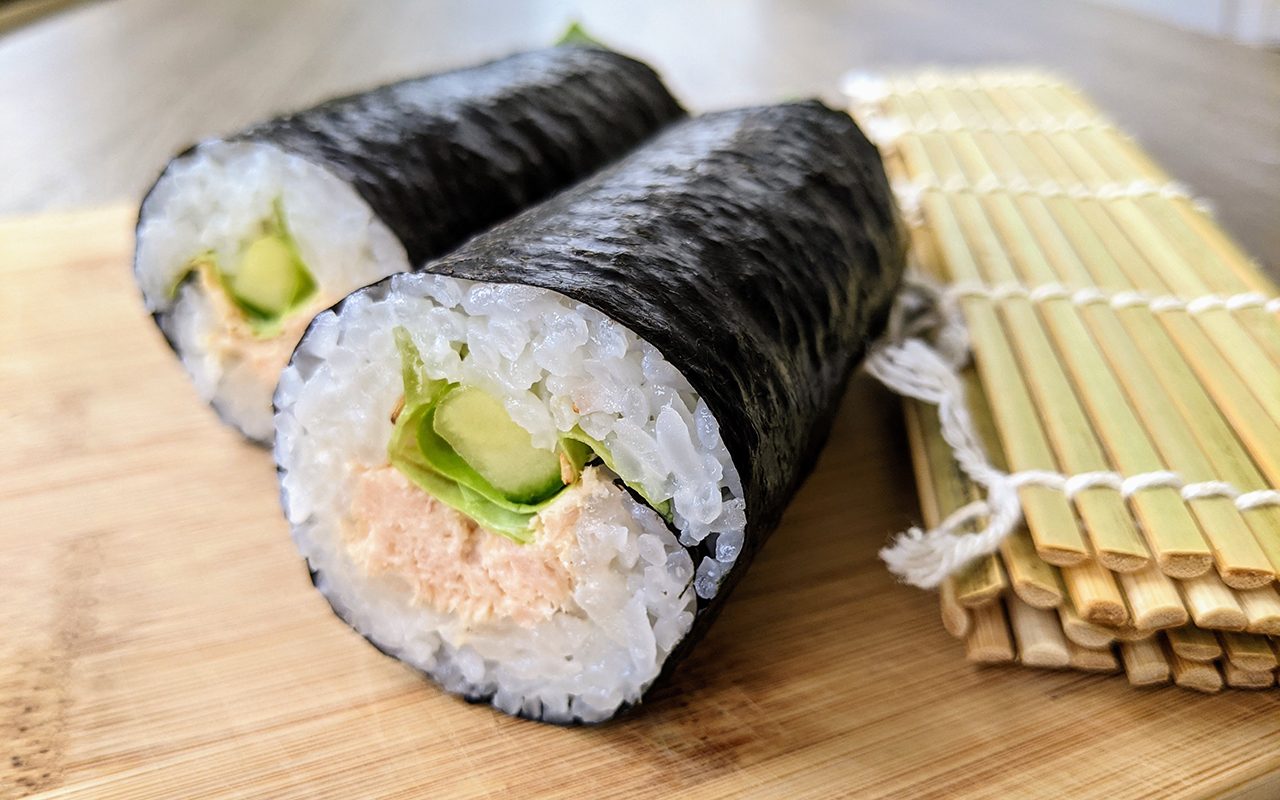 How to Make Canned Tuna Sushi