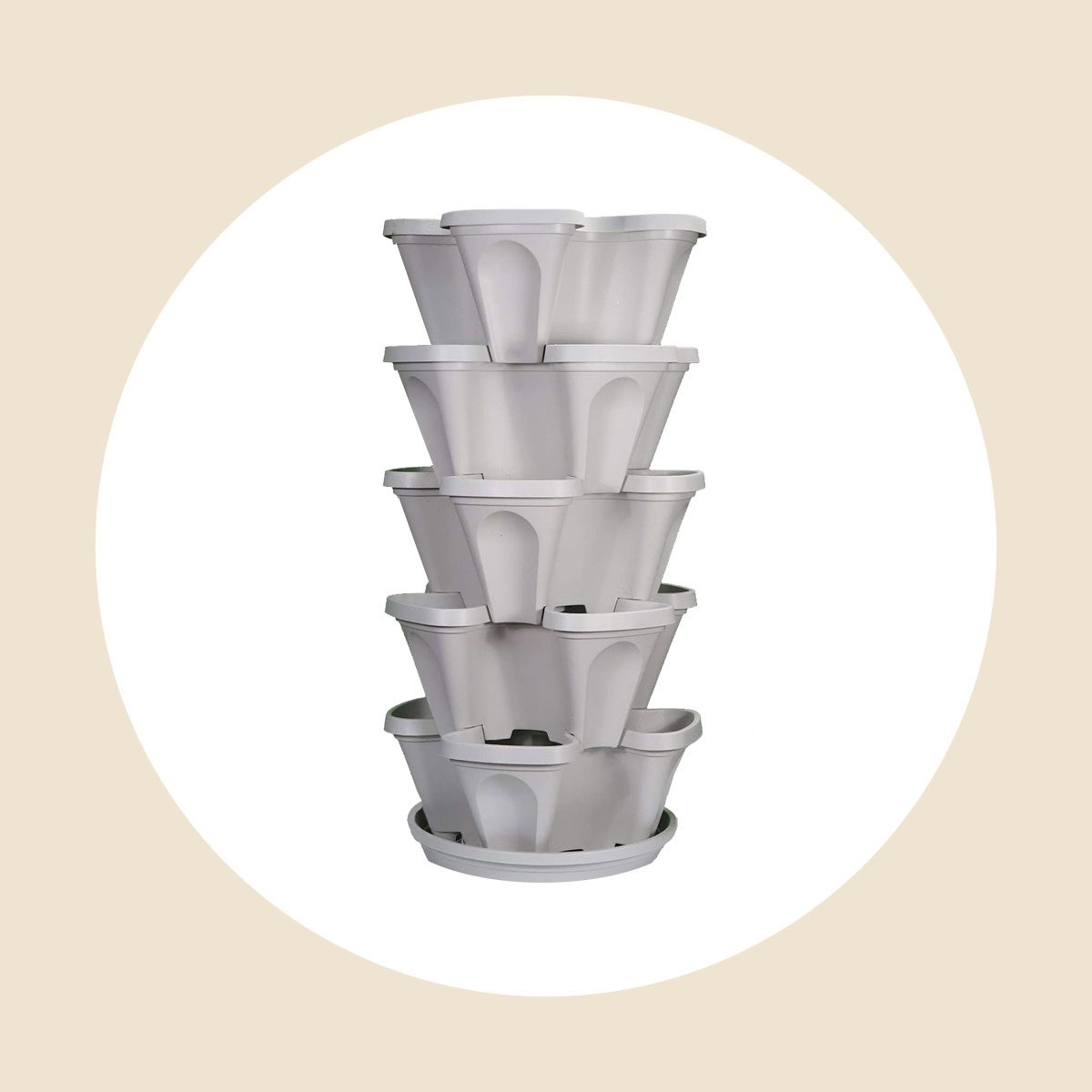 Stackable Vertical Garden Ecomm Via Amazon.com