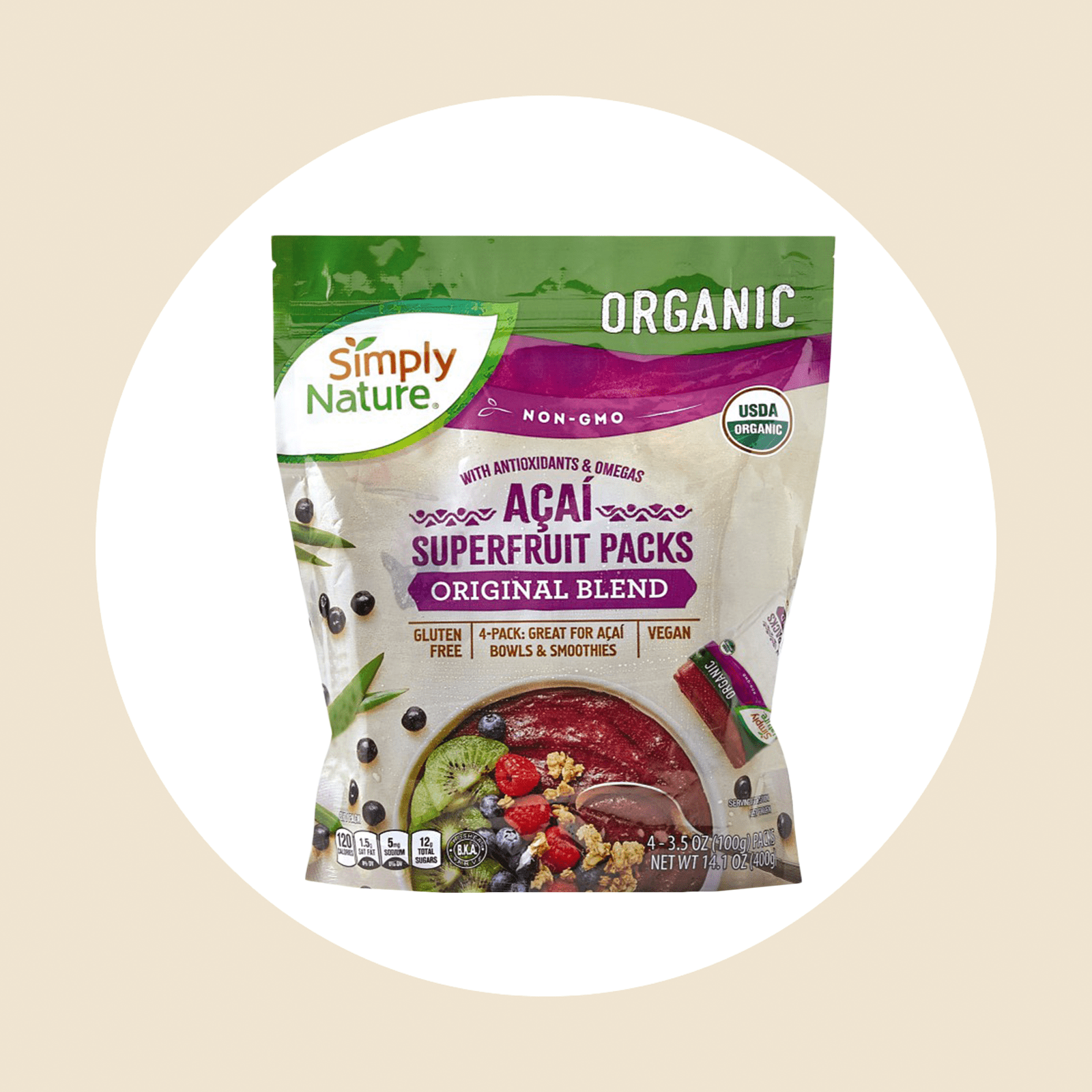Simply Nature Acai Superfruit Packs Ecomm Via Aldi
