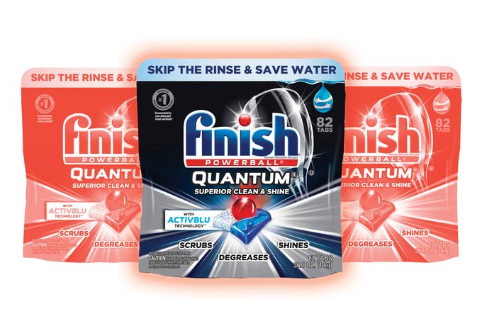 Finish - Quantum - 82ct - Dishwasher Detergent - Powerball - Ultimate Clean & Shine - Dishwashing Tablets - Dish Tabs