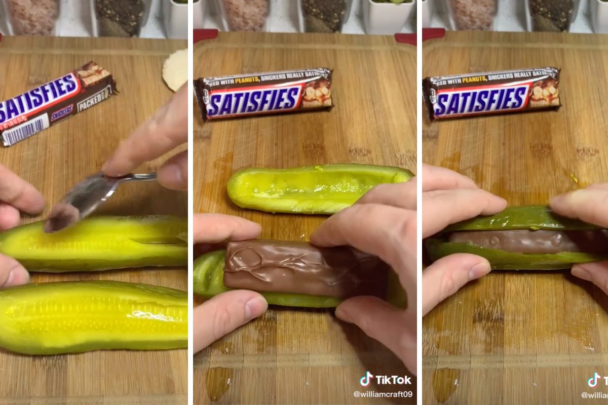 People Are Making Snickers-Stuffed Pickles—Here’s How to Make “Snickles” at Home