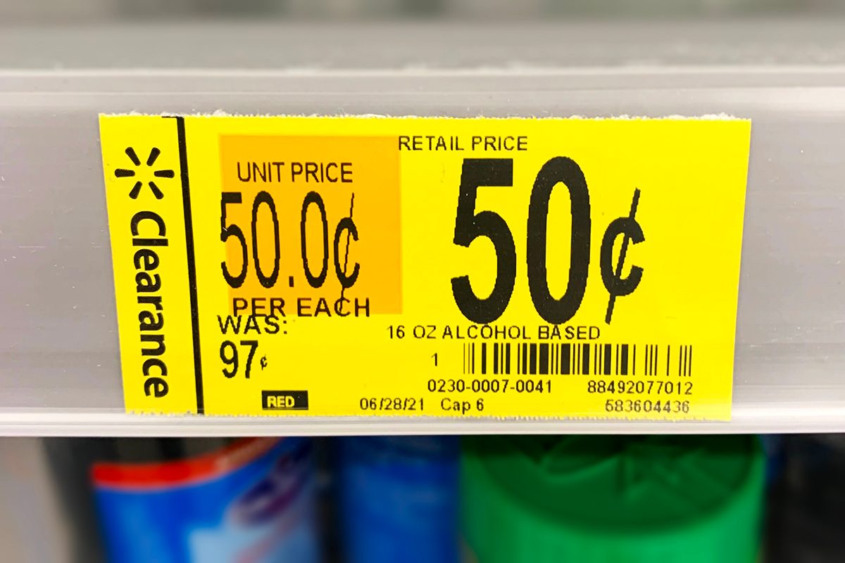 How to Read a Walmart Price Tag the Right Way