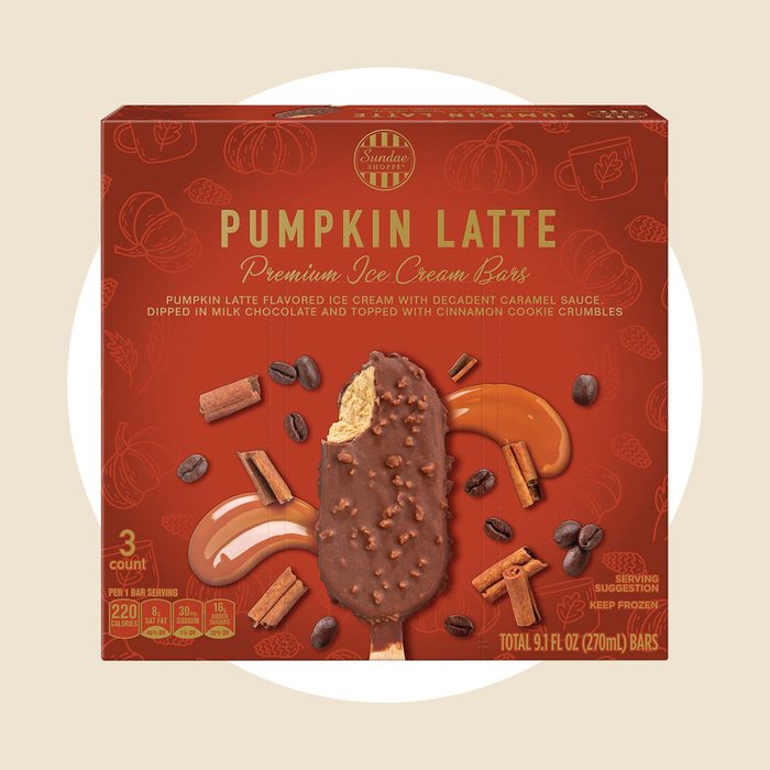 Sundae Shoppe Pumpkin Latte Ice Cream Bars