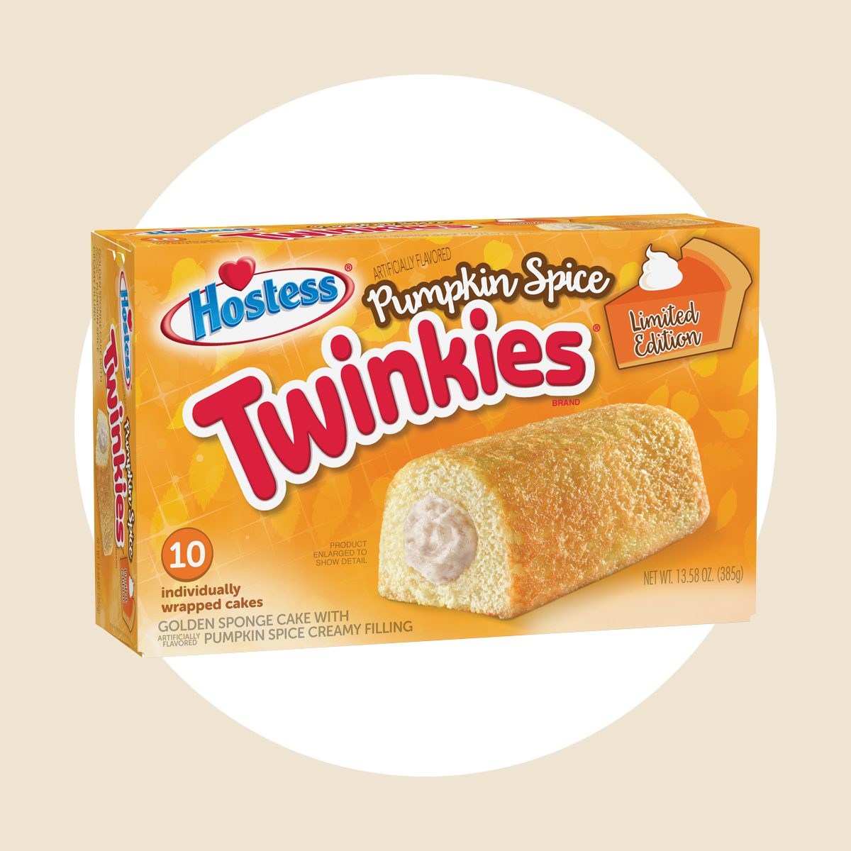 Hostess® Pumpkin Spice Flavored Twinkies® Ecomm Instacart.com