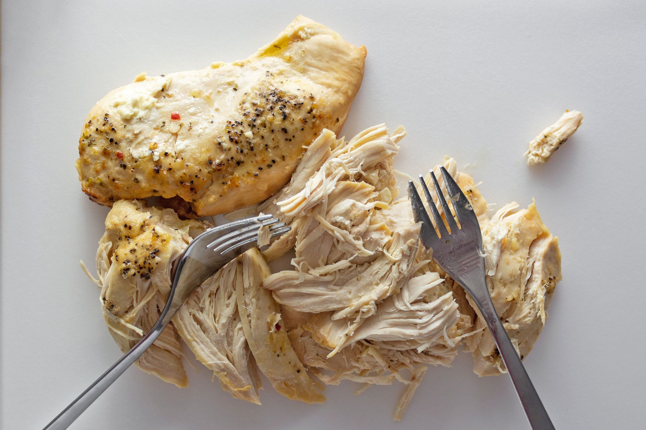 shredded chicken for Olive Garden Chicken Pasta