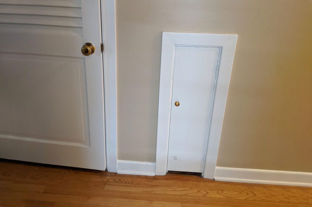 This Is What the Little Doors in Old Houses Are Really For