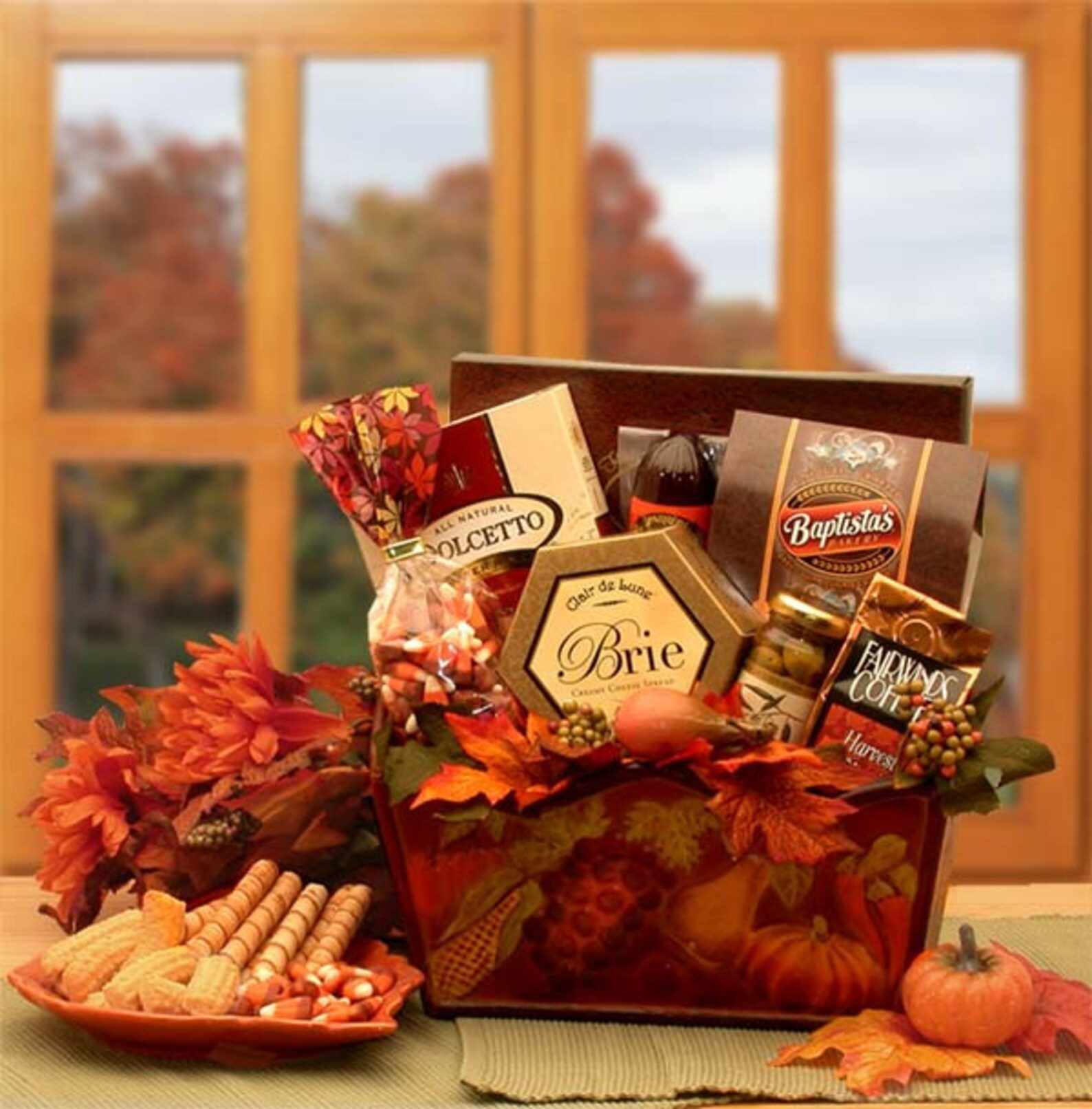 Fall Harvest Gift Basket
