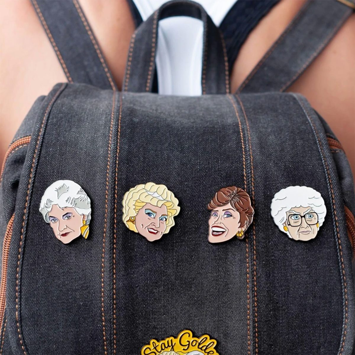 Golden Girls Enamel Pin Set