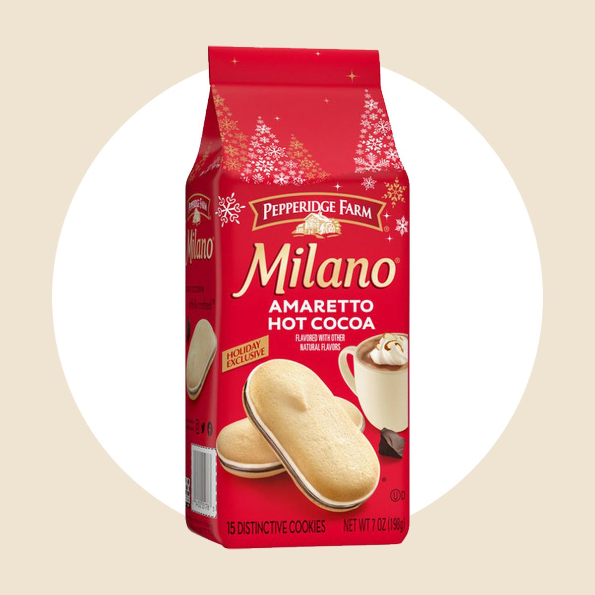 Pepperidge Farm Amaretto Hot Cocoa Cookies Via Instacart
