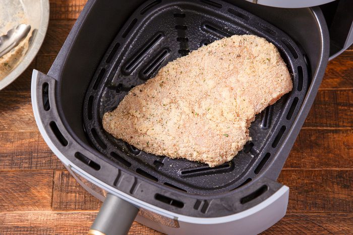 Air Frying Chicken Cutlet in Air Fryer