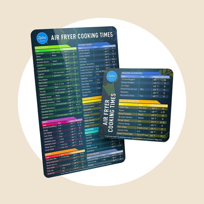Air Fryer Cheat Sheet