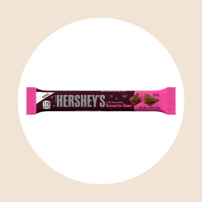 Hershey Milk Chocolate Hearts Bar King Size Via Walmart