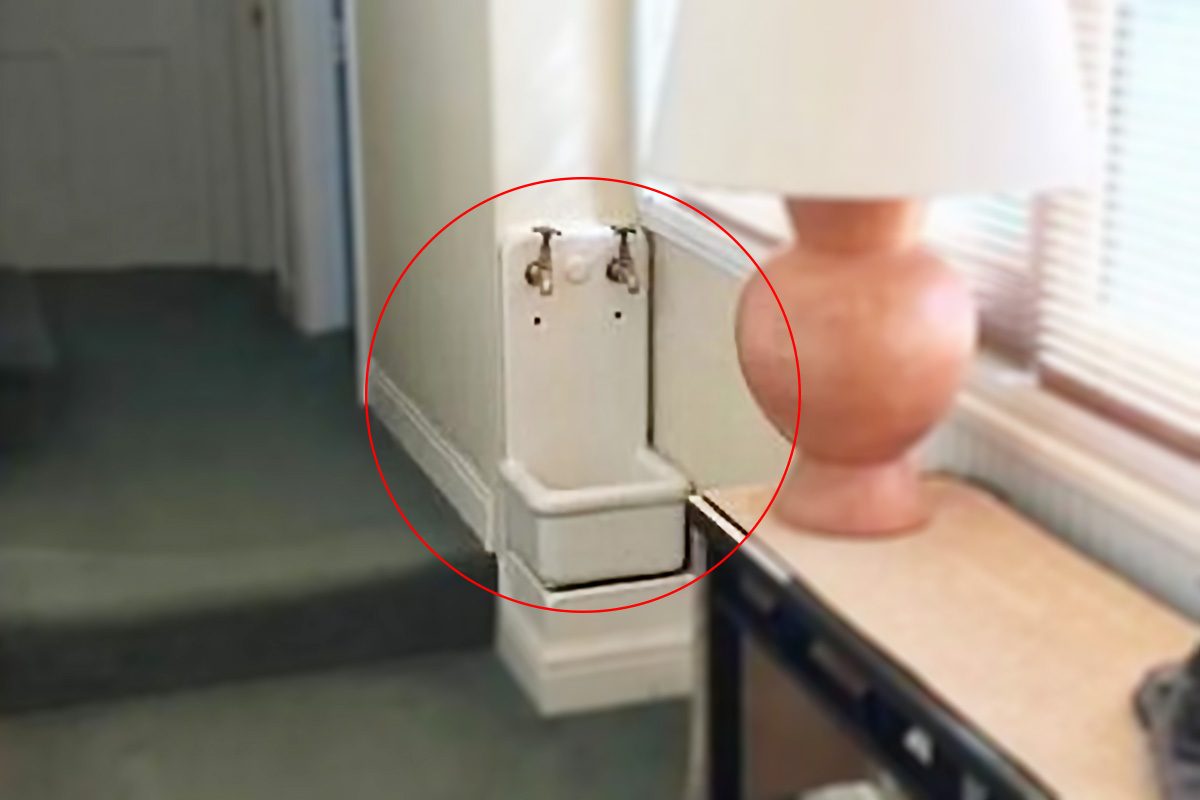 If You See a Small Sink in a Hallway, This Is What It’s For