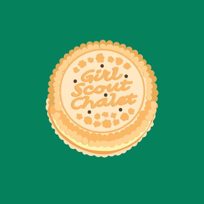 Girl Scout Cookies Lemon Chalet Cremes