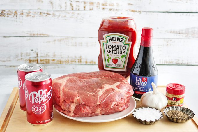 Dr Pepper Pot Roast ingredients