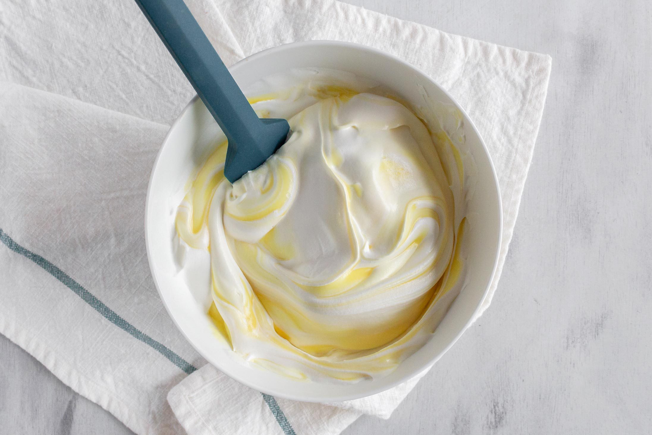 Jello Frozen Pudding Dessert from 1968 Step 2: Add the Cool Whip