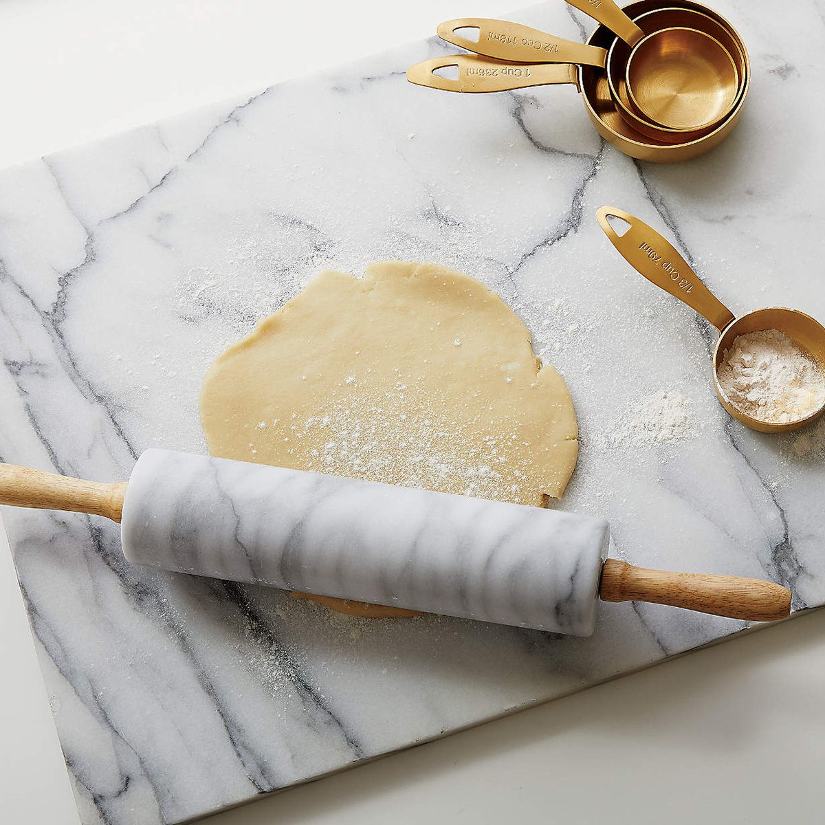 Marble Pastry Board