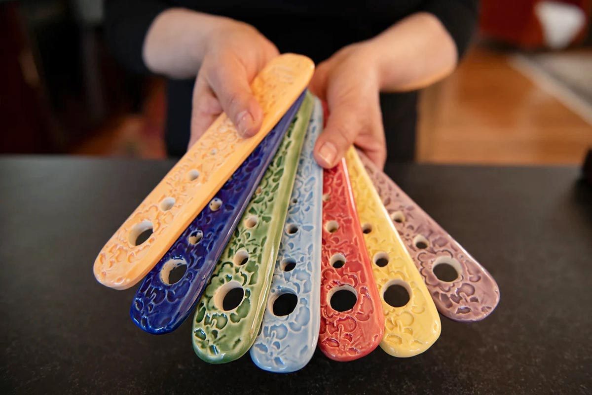 This Ceramic Herb Stripper Makes Prepping Herbs So Much Easier