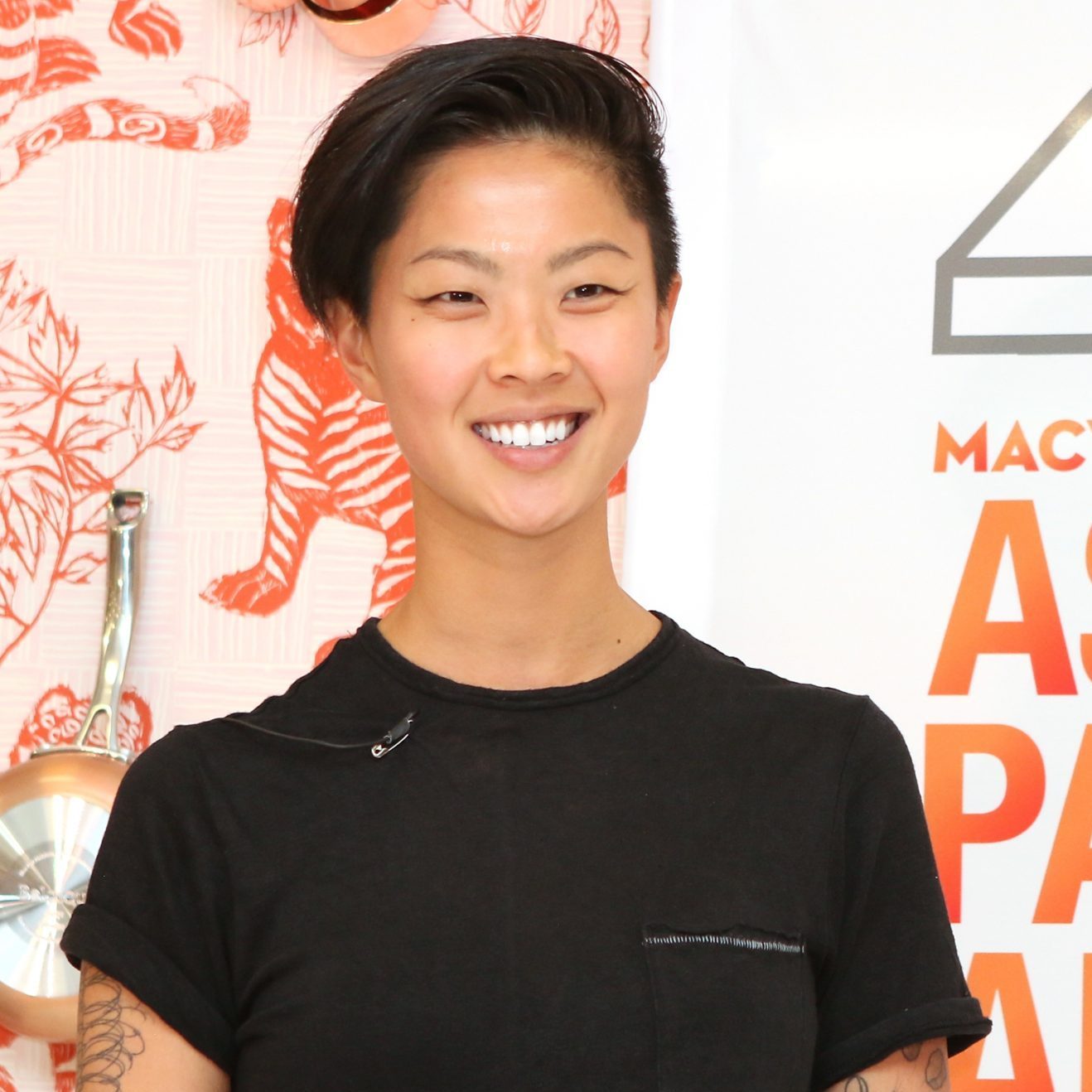 Top Chef Winner Kristen Kish Visits Macy