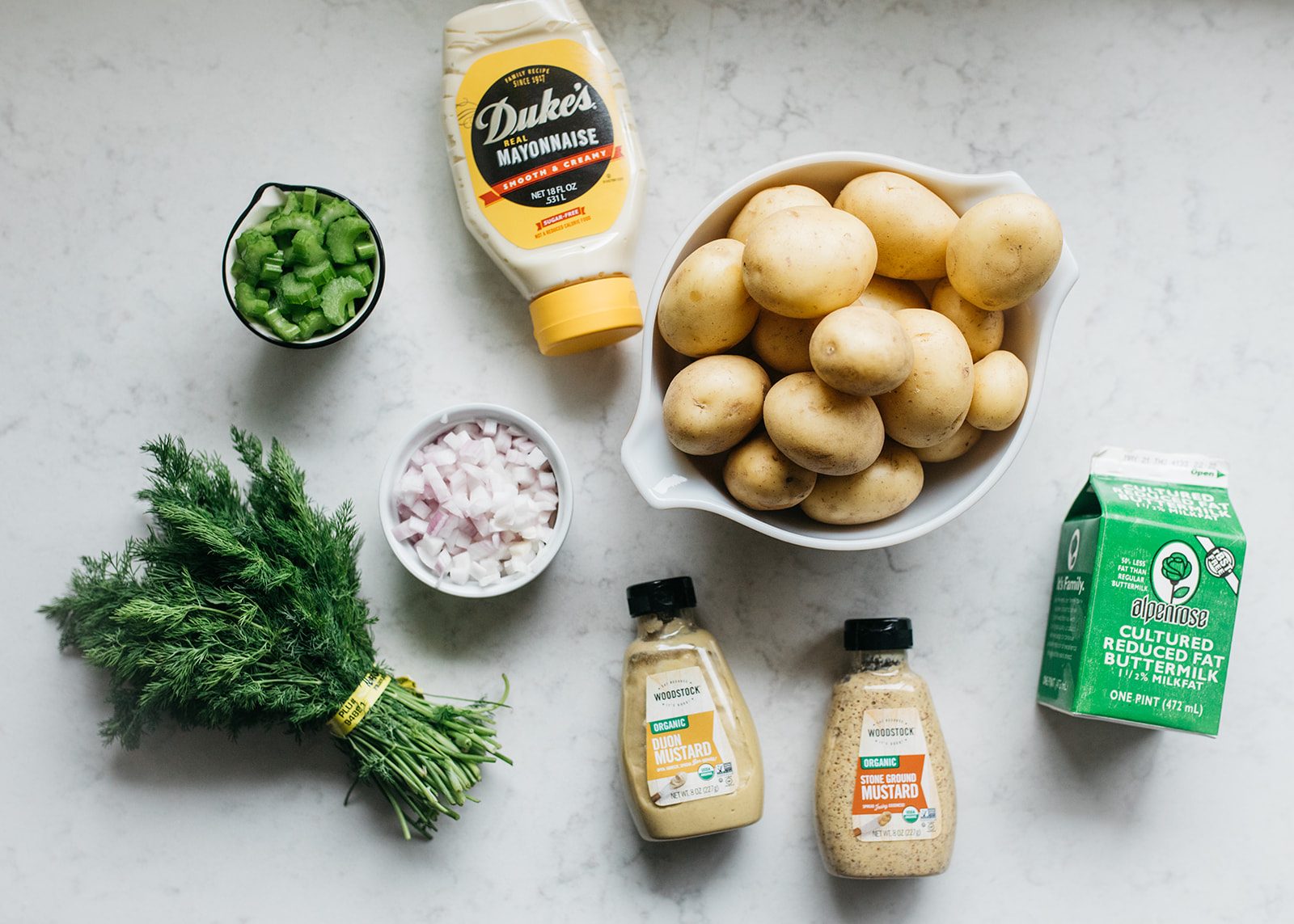 ina gartens potato salad ingredients