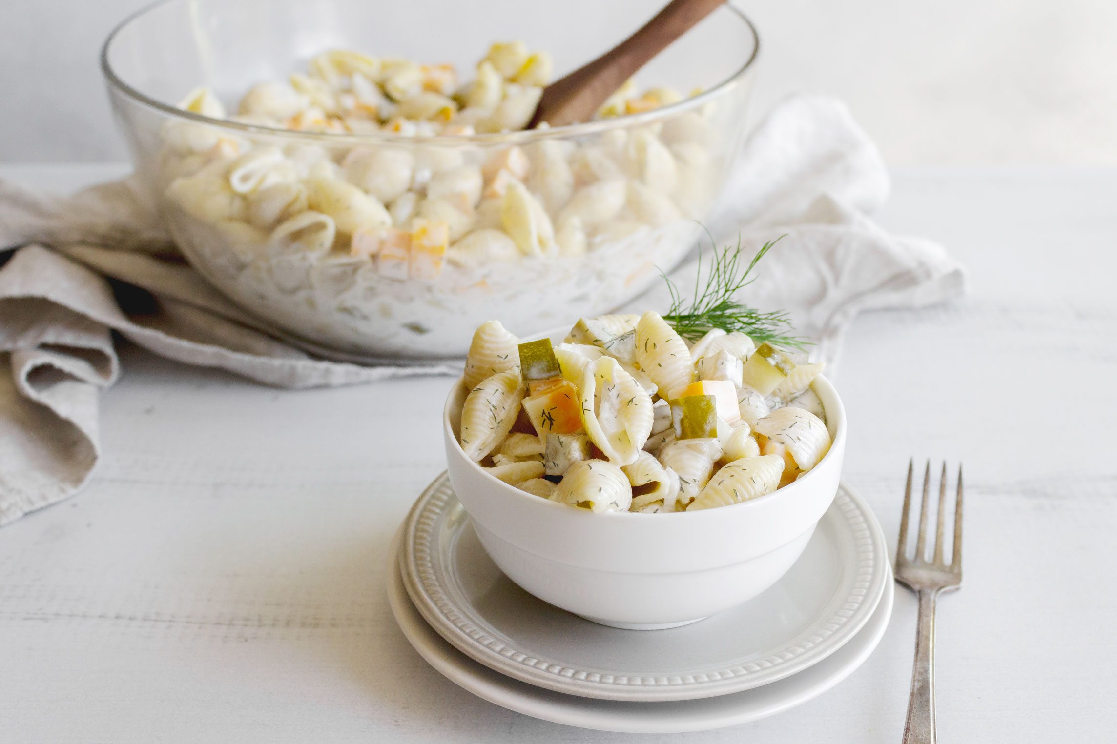 How to Make Dill Pickle Pasta Salad