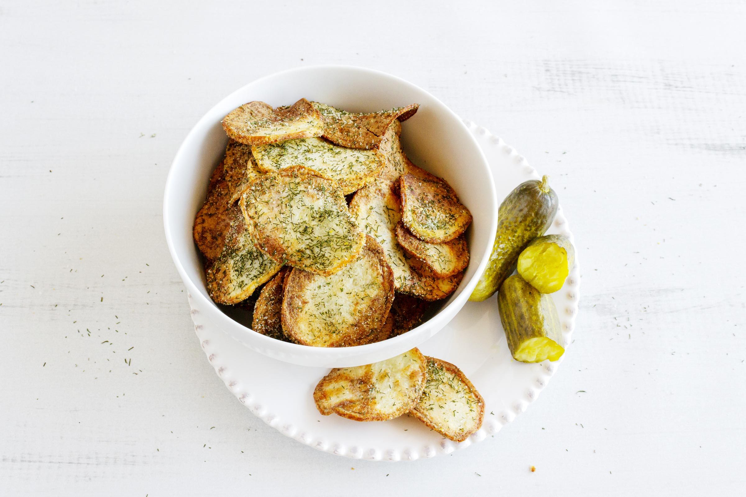 How to Make Dill Pickle Potato Chips