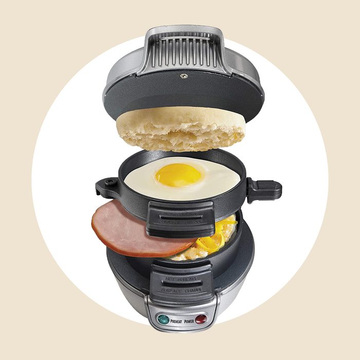 Hamilton Beach Breakfast Sandwich Maker With Egg Cooker Ring Ecomm Amazon.com