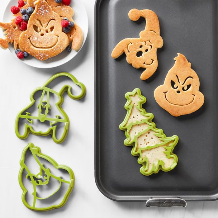 Williams Sonoma The Grinch Pancake Molds Ecomm Williams Sonoma.com