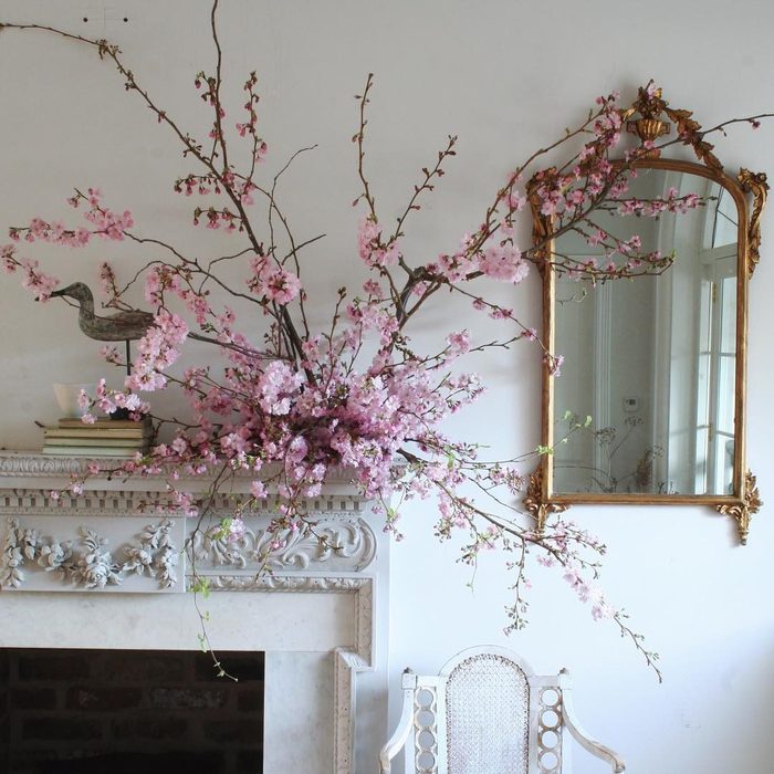 Cherry Blossom Arrangement Via Lucytheflowerhunter Instagram