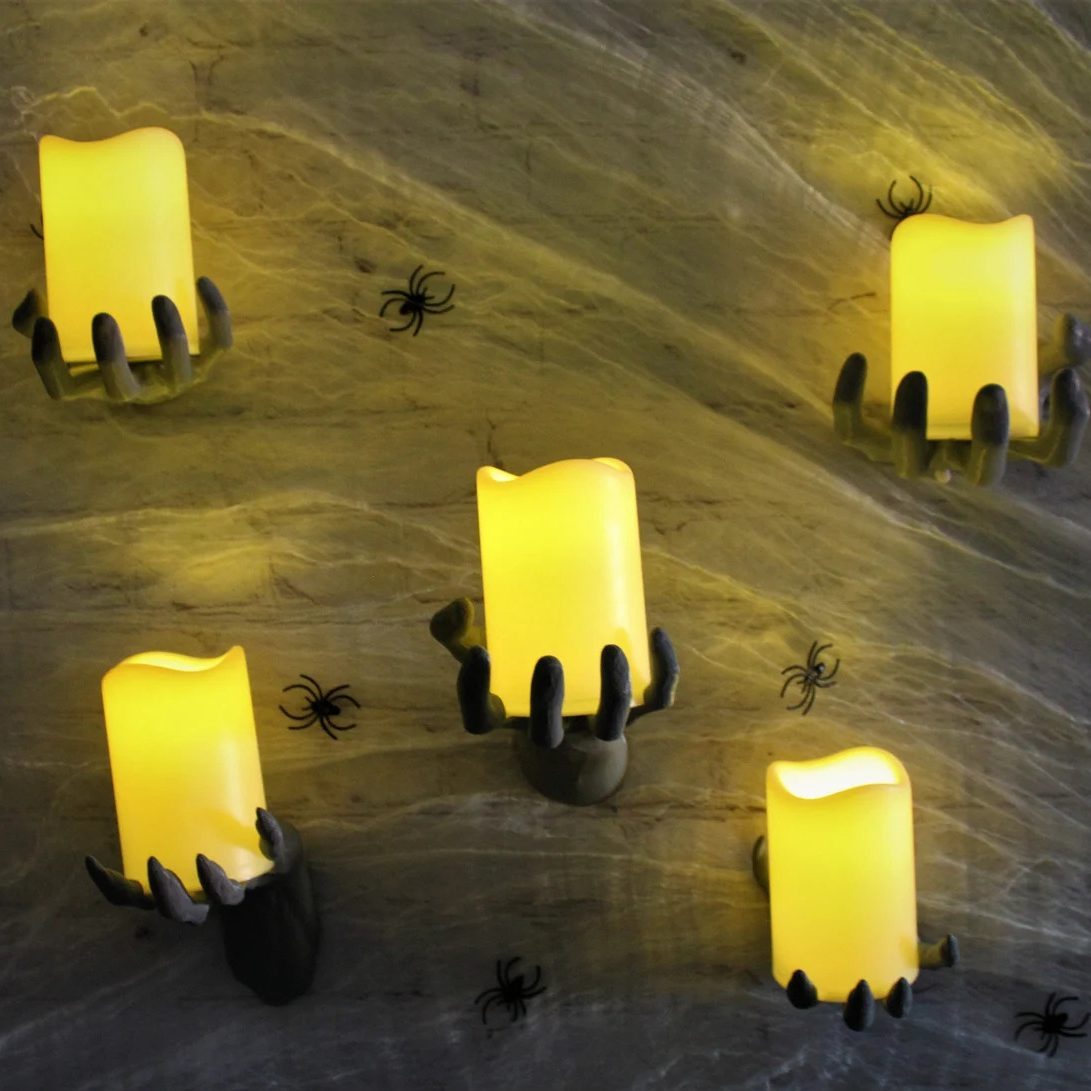 Scary Wall Hand Reaching Candle Holder Ecomm Via Etsy.com