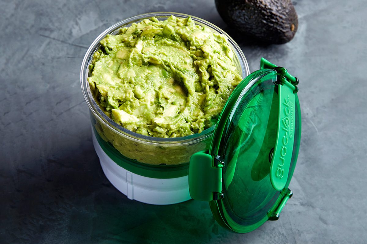 The Guac Lock Storage Container Keeps Your Guacamole from Turning Brown