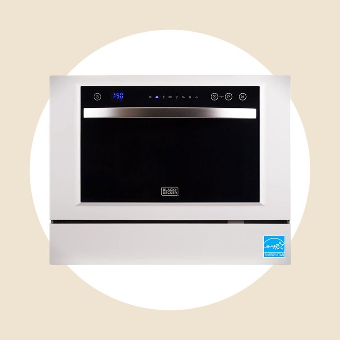 Black+decker Bcd6w Compact Countertop Dishwasher