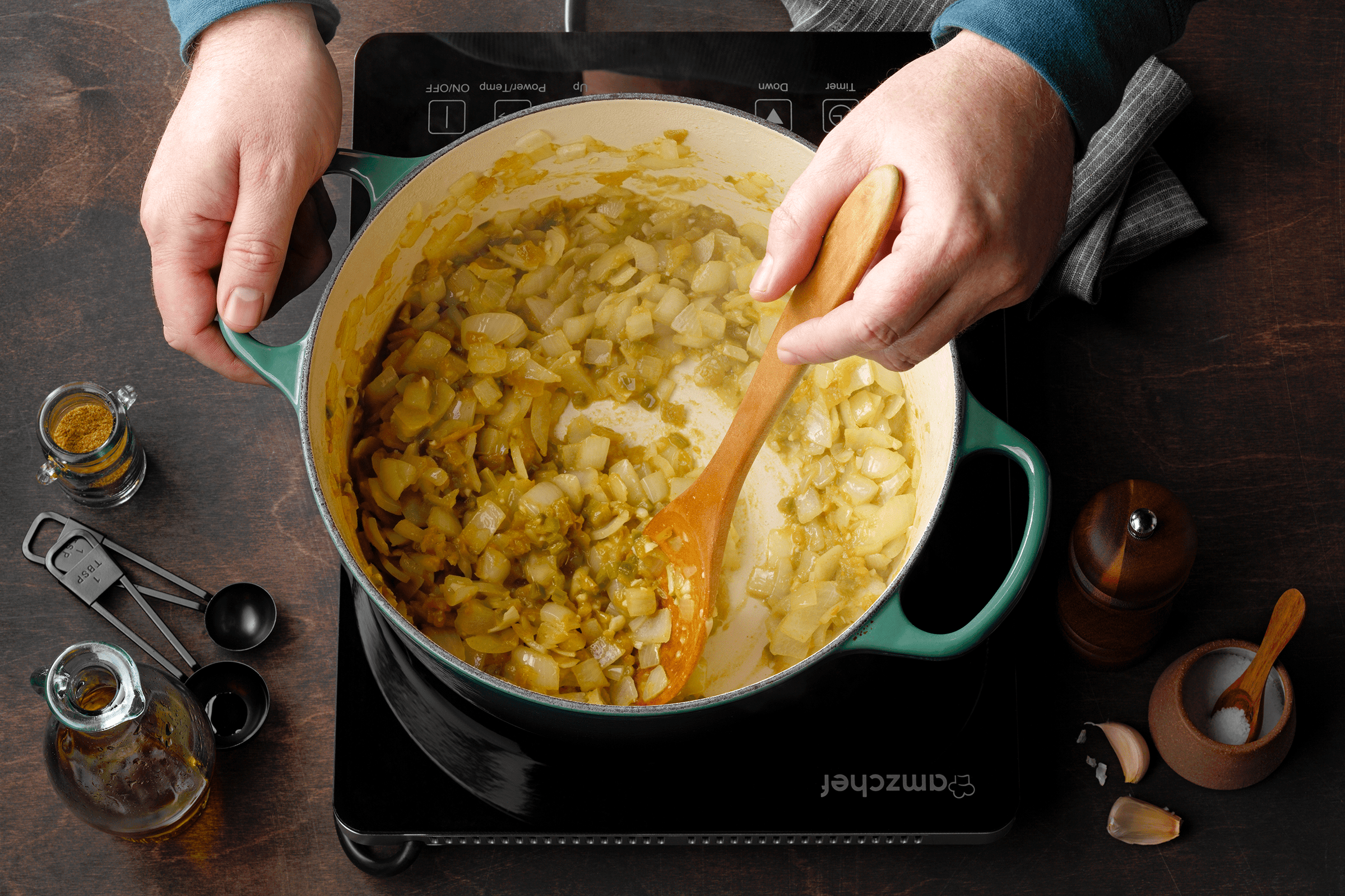 Easy Chicken Tortilla Soup Step 1