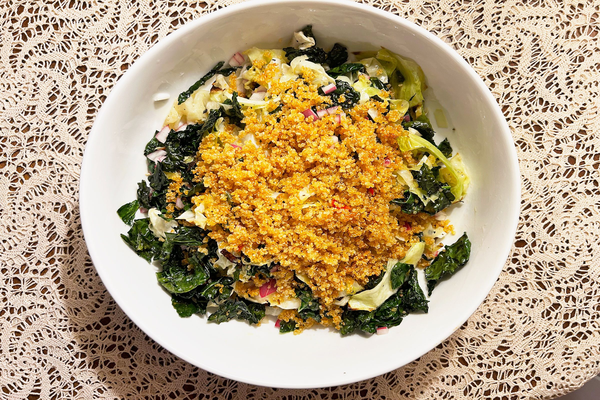 Baked Salad Overhead By Jason Wilson