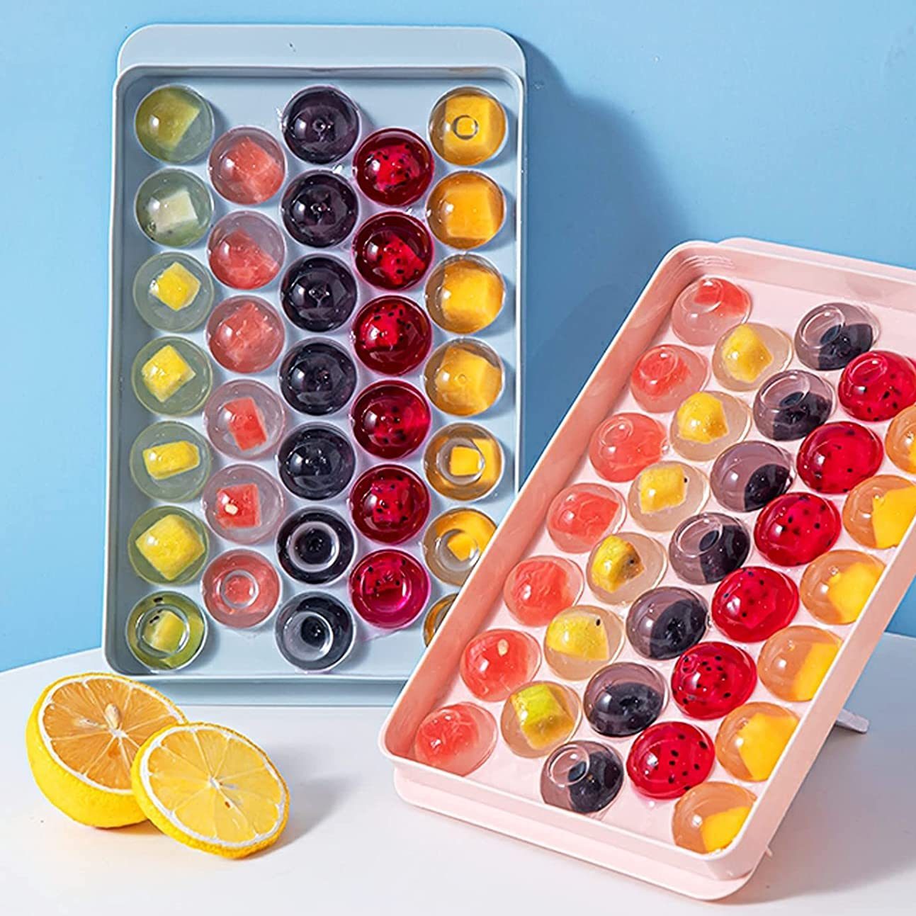 Round Ice Cube Tray Ecomm Via Amazon.com