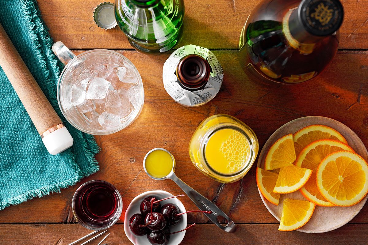 How To Make A Wisconsin Brandy Old Fashioned Ingredients