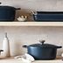 We're in Love with Le Creuset's Newest Color Launch—Shop the Elegant Matte Navy Collection