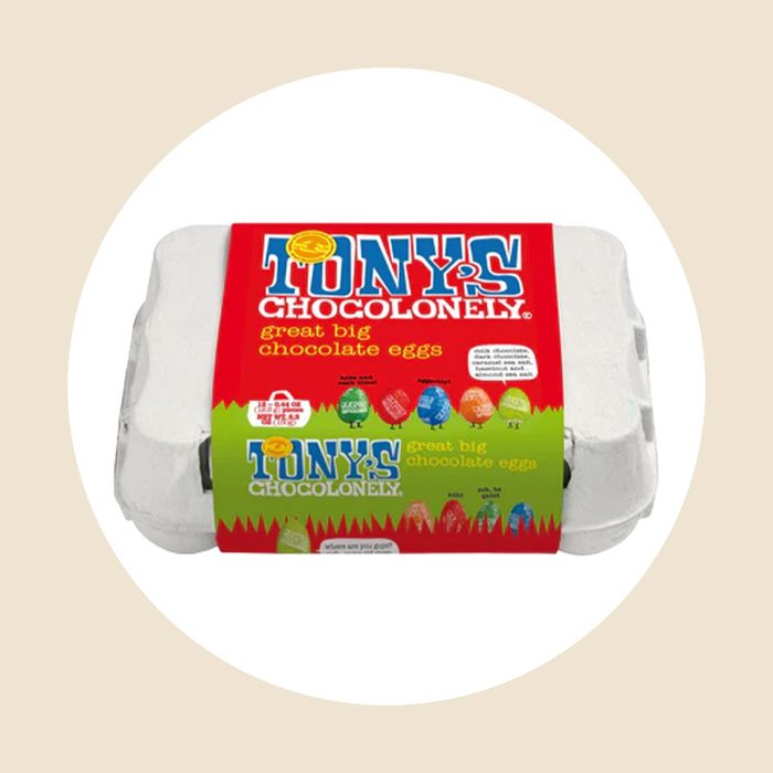 Tony’s Chocolonely Chocolate Egg Carton