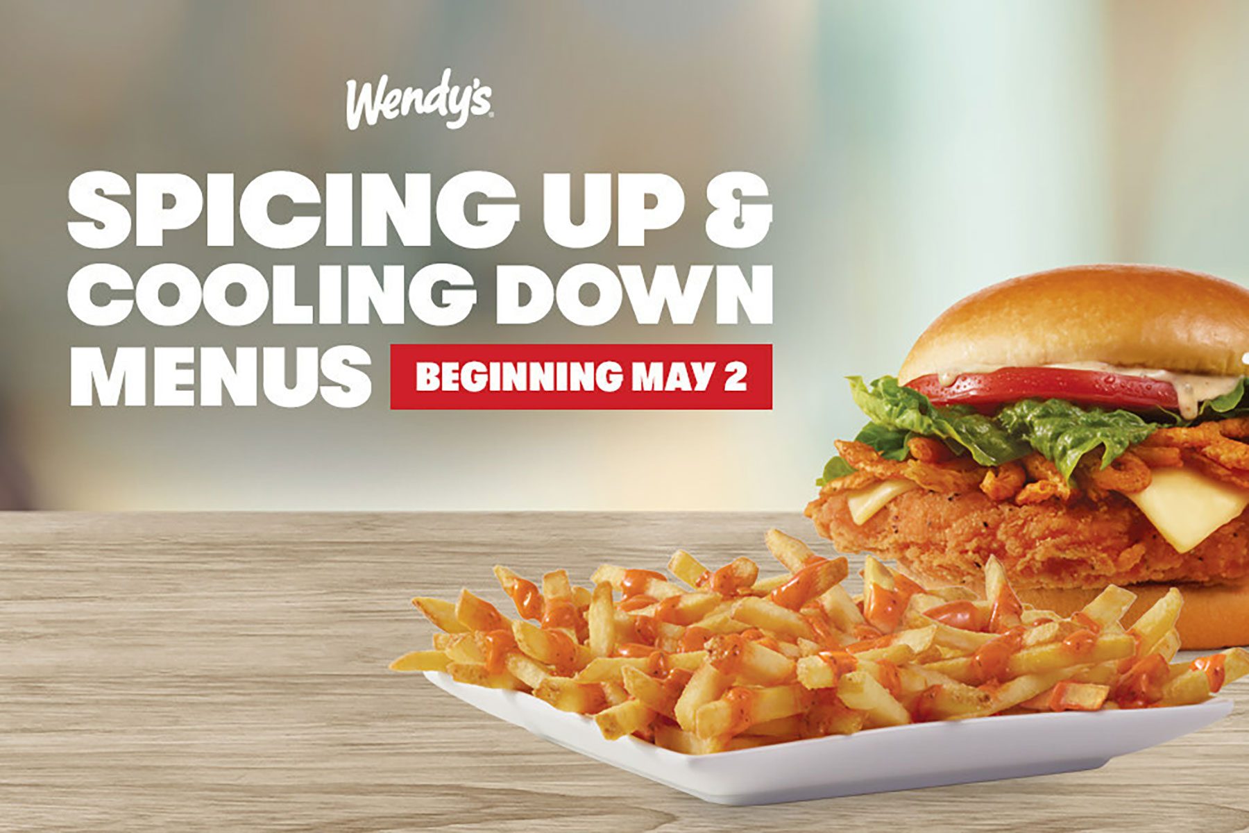 Wendys May Menu Launch