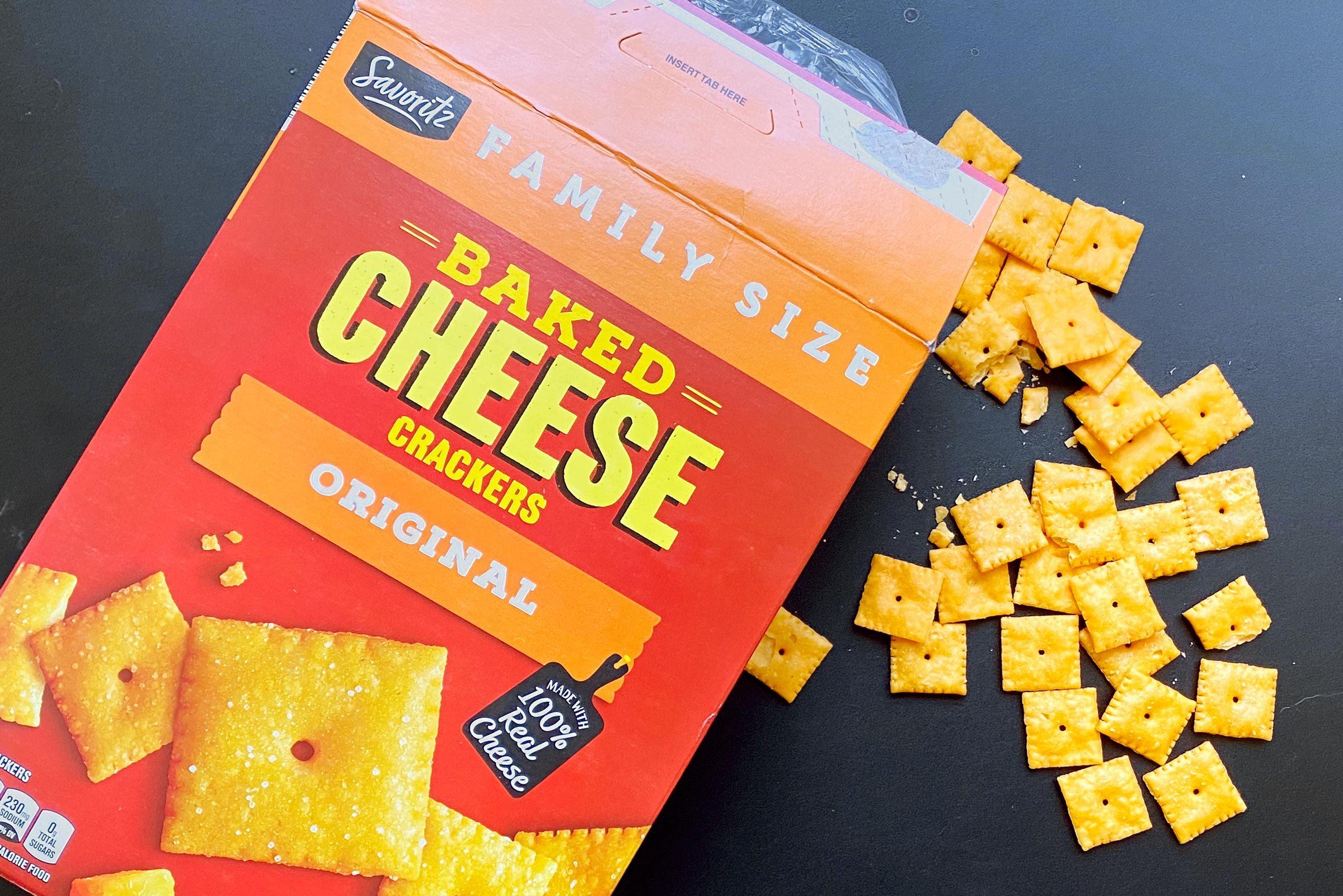 Savoritz off-brand Cheez-Its 