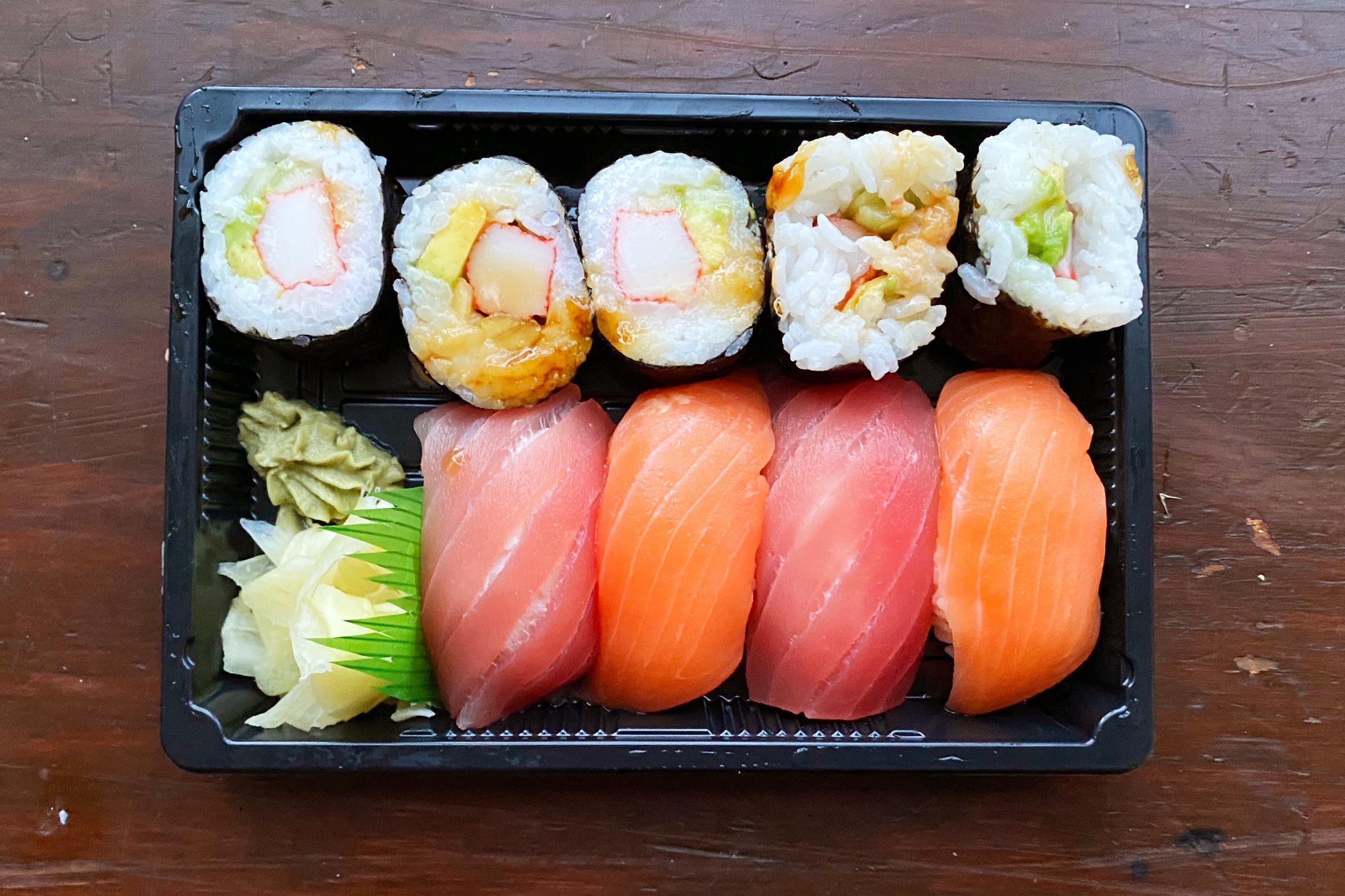 Fresh market sushi