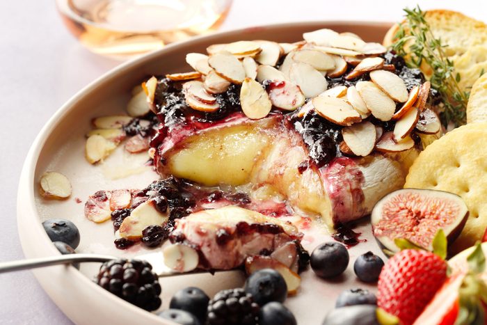 Baked Brie With Jam